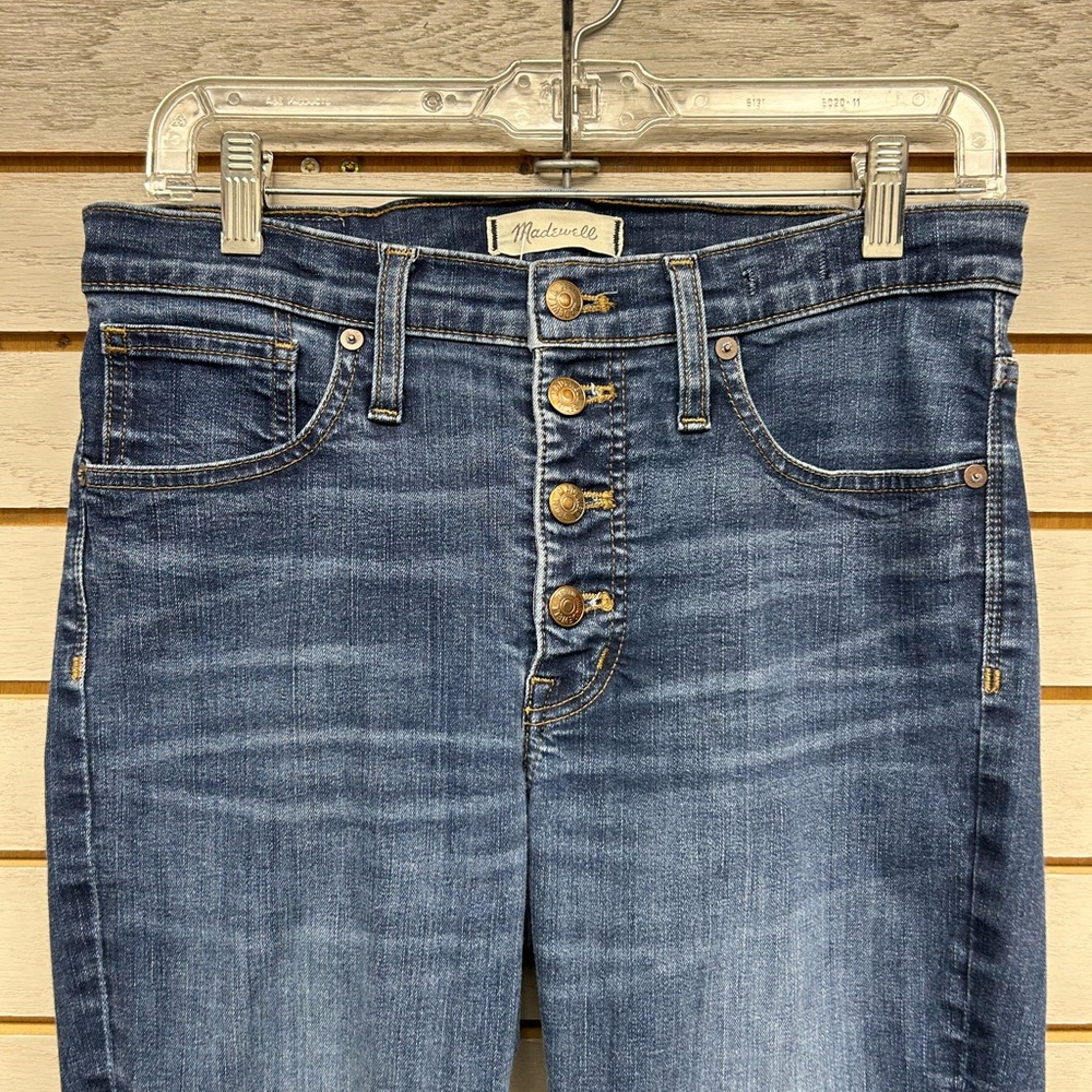 Madewell 9’’ High Rise Jeans Size 28 - Picture 2 of 9
